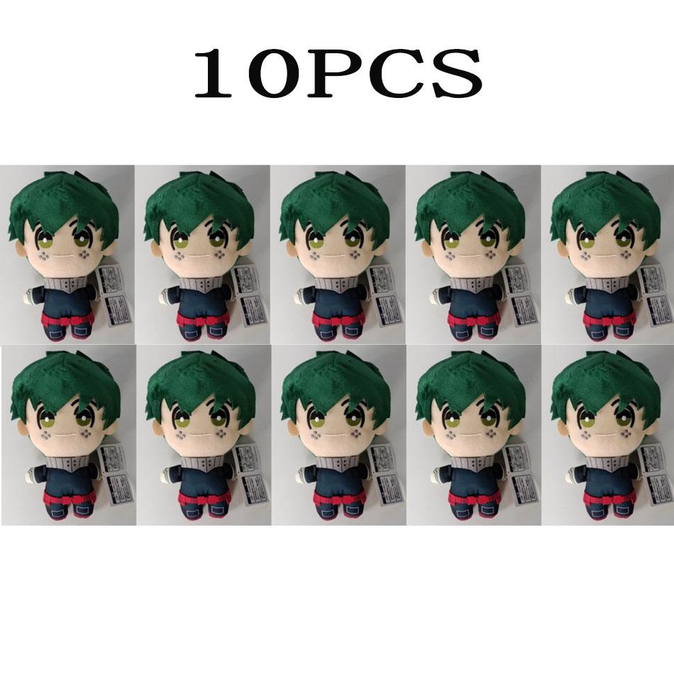 23-25CM My Hero Academia Anime Izuku Midoriya Katsuki Bakugou Shouto Todoroki Plush Pendant Toy Soft Plush Doll Gift