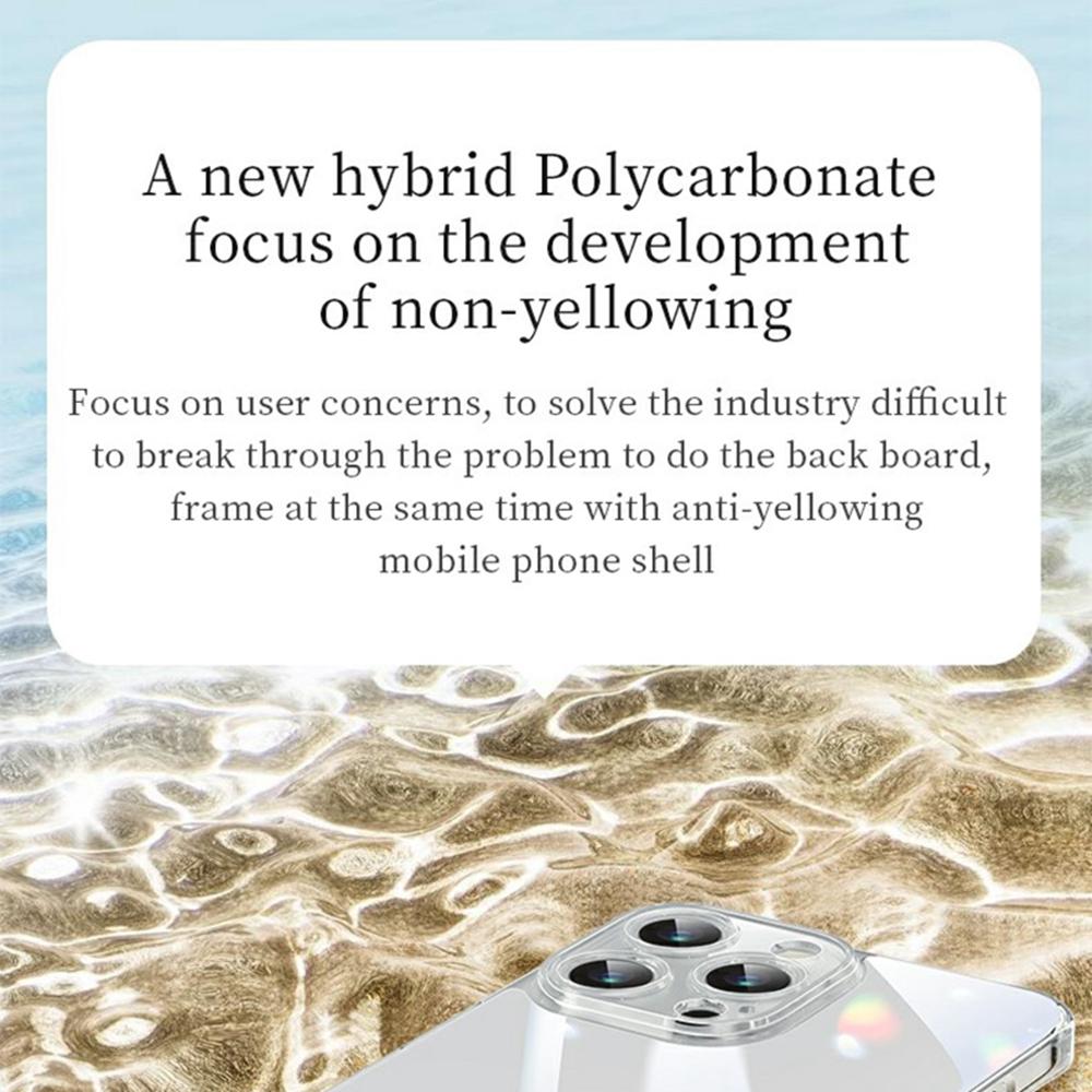 SULADA Für iPhone 16 Pro Max Klare Hülle TPU +Gehärtetes Glas Stoßfeste Handyhülle