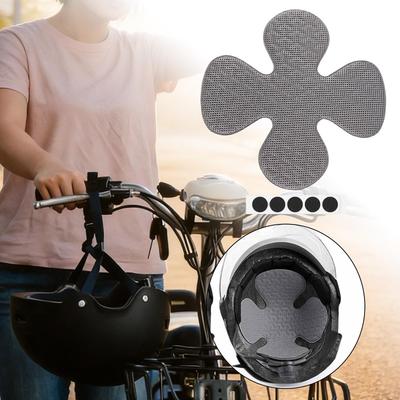 Almofada de Forro de Capacete Removível Respirável Lavável Mat Inserção de Acolchoamento para Motociclismo Ciclismo
