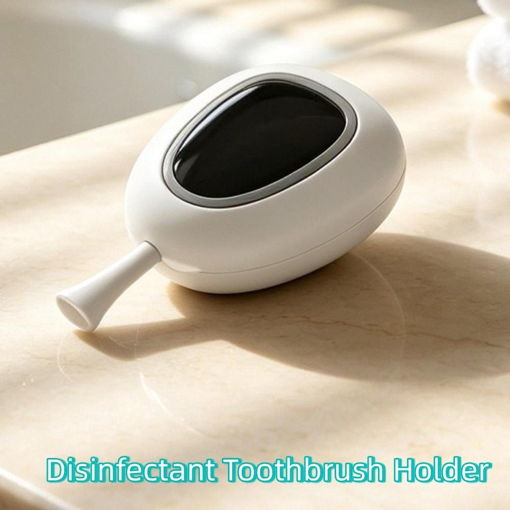 Waterproof Smart Toothbrush Rack Wall-Mounted Toothbrush Intelligent Drying Rack Bathroom