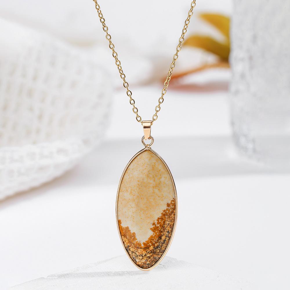 Natural Crystal Pendant, Pink Crystal, Turquoise Necklace, Minimalist Collarbone Chain, Bohemian Jewelry