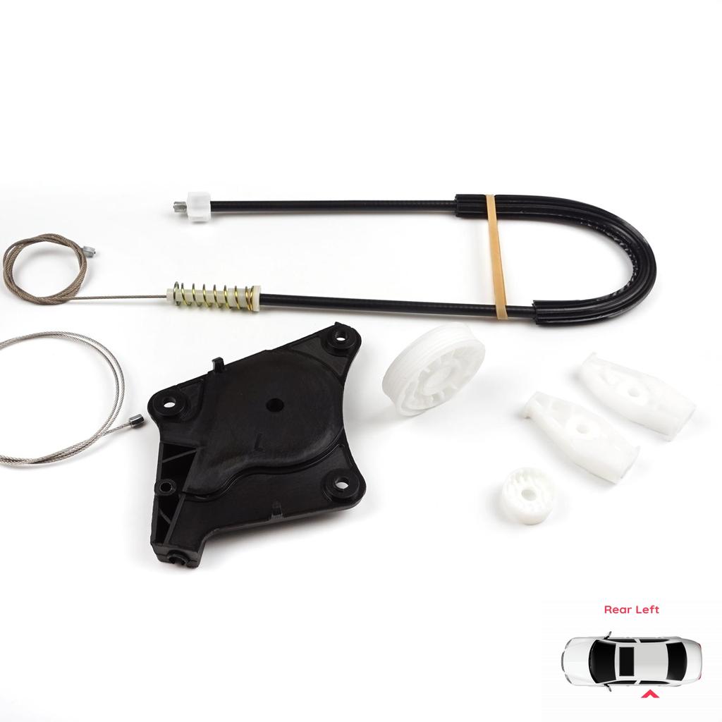 EWR790 Reparationssats för Elfönsterhiss Bak Vänster för VW New Beetle 1Y7 2-dörrars Cabriolet CC 2003-2010 1Y0898291