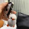 Helmet Duck Keychains Key Rings Key Chains Charm Fashionable Keychain Small Gift
