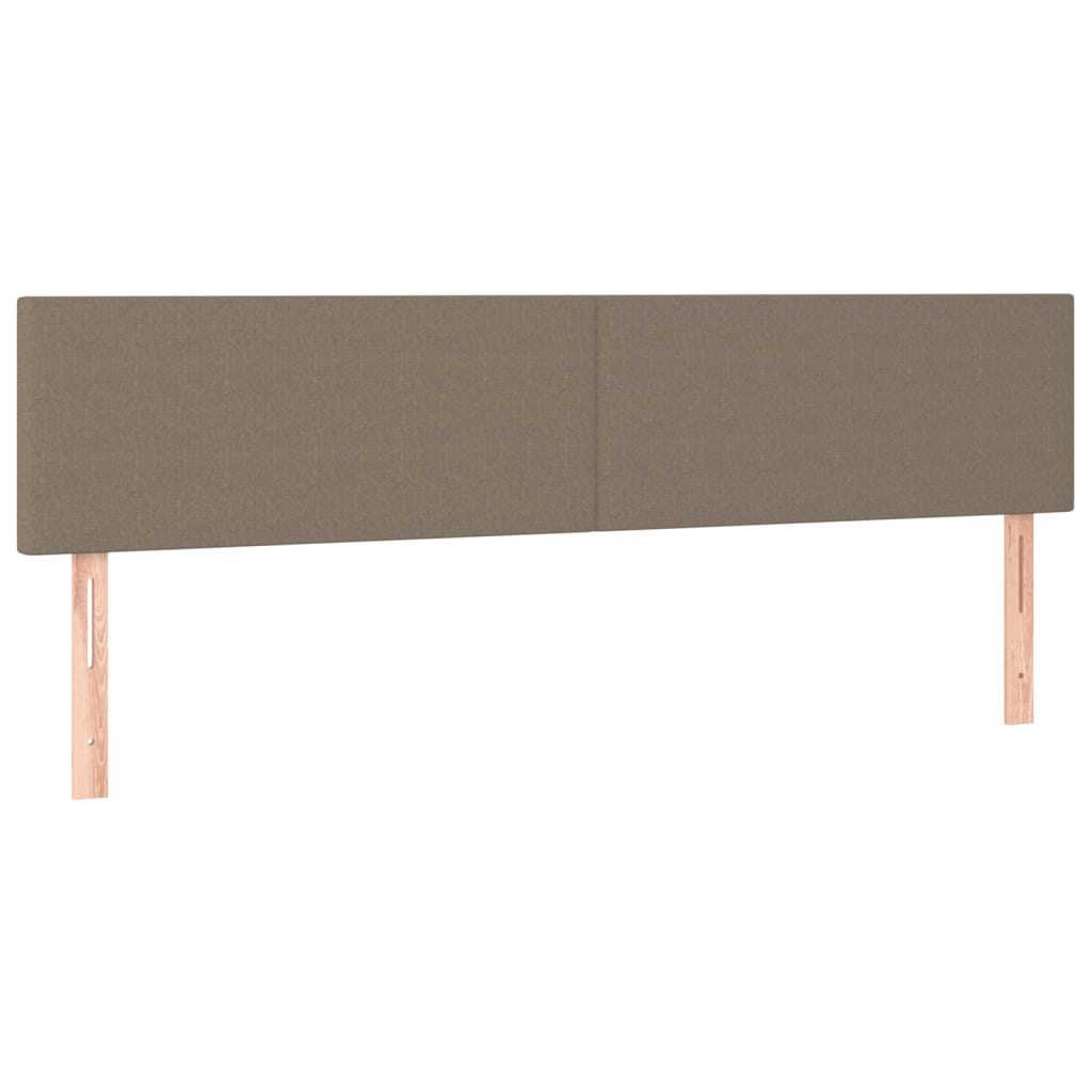Vidaxl Struttura Letto Senza Materasso, Taupe, 120X190 Cm, Tessuto