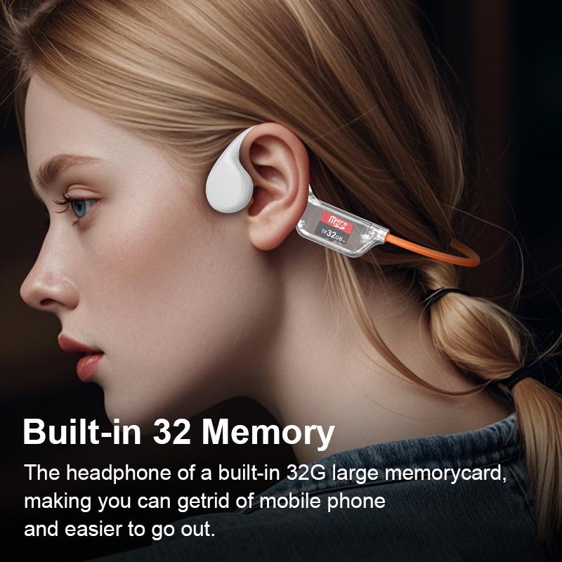 Cross-border X7 Bone Conduction Bluetooth Headphones: Painless In-Ear for Long-Wear, Open-Ear Sports, Running, and Swimming.