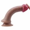 18cm Big Head Rough Simulation Dildo Soft Silicone Women's Masturbator Anal Plug Realistic Penis Chastity  Sex Toys