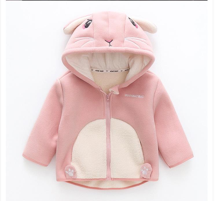 2023 Kids' Autumn/Winter Korean Style Cotton-Padded Two-Piece Set: Single-Breasted Jacket & Crew Neck Innerwear with Cotton Pants.