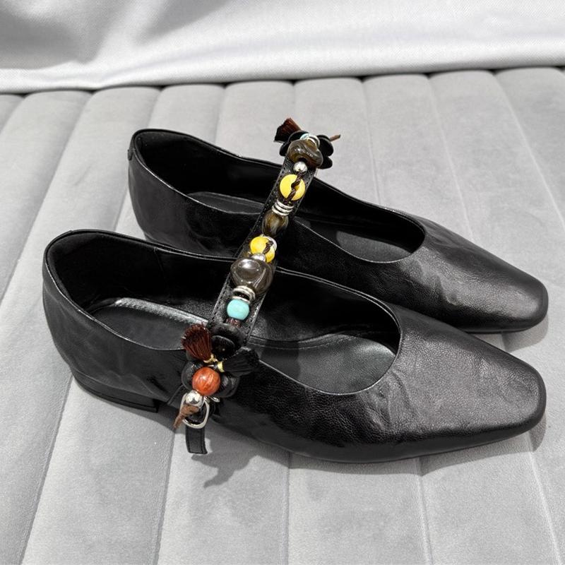

Flats Women Loafers Shoes Shallow Shoes Mary Jance Dress Sandals Woman Summer 2025 Casual Sport New Zapatillas De Mujer 40 чёрный