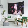 Megan Fox Tapestry Wall Hanging  Stylish Black  White Print HighQuality Polyester Fabric Perfect for Living Room Bedroom