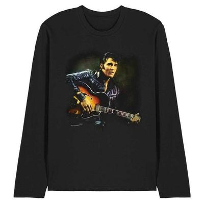 Elvis Presley Unisex Adult 1968 Long-Sleeved T-Shirt
