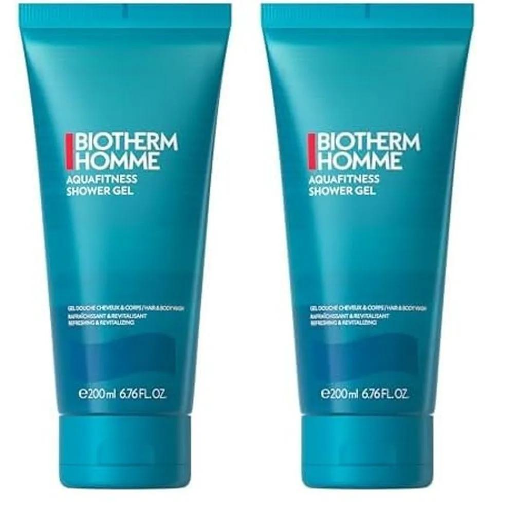 Biotherm Homme Aqua Fitness Shower Gel 200ml, 2 pieces