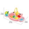 Non-Toxic Children'S Dishwashing Table Kitchen Pretend Play Faucet Cycle Out Recycling Water Electric Sink Kit Plastic Toys For Children Gift