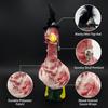 Halloween Porch Goose Outfit Set Decoration Decor Easy to Use Sculpture Clothing Costume for