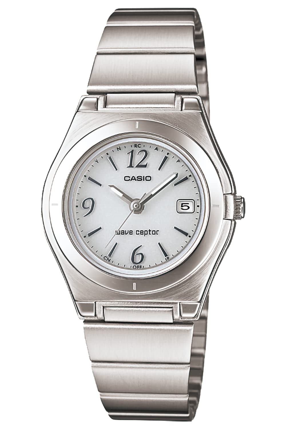 

Casio Wave Ceptor Solar Watch White Radio-Controlled LWQ-10DJ-7A1JF Women s белый