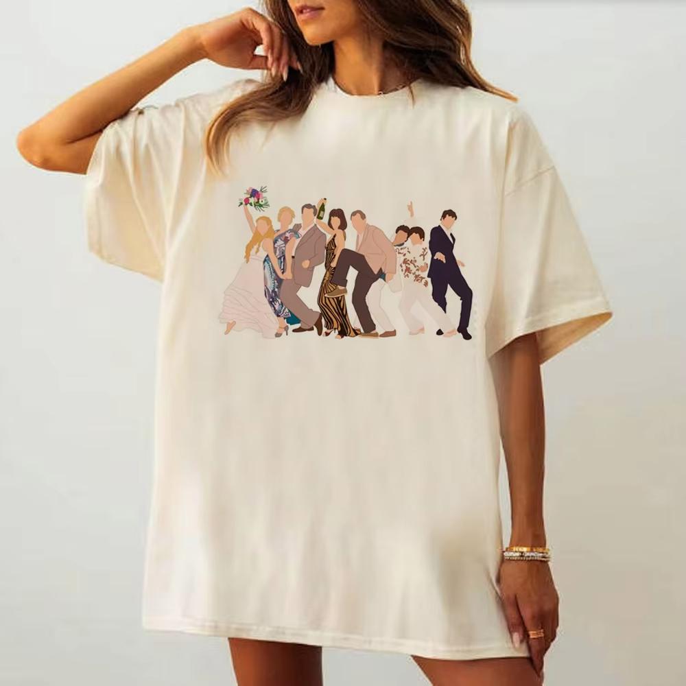 2026 Summer Hot Sale Mamma Mia Top Tees Retro Pop Culture Comfortable Grunge Korean T Shirts Men Women Hip Hop Print Crew Neck Casual T Shirt