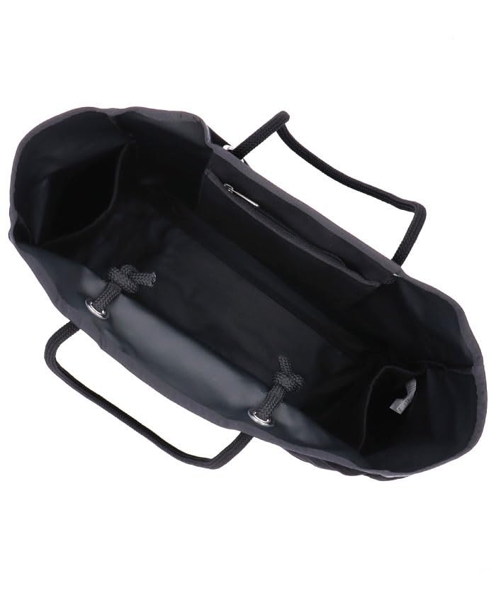 Official Tote Bag CANVAS EASY Jet Black Canvas Script [LeSportsac] TOTE/1417 Women's