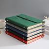 Tri-fold Loose-leaf Book A5 Business Notebook Imitation Leather PU Meeting Minutes Notepad
