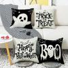 New Holiday Decoration Home Party Sofa Cushion Cover Pumpkin Ghost Cushion Pillow Cover Halloween Decoration