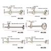 Stainless Steel Stair Railing Bracket Wall Handrail Stair Support Frame Adjustable Staircase Handrail Bracket Enduring