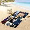 Name Custom Billie Print Beach Towel, Large Soft Quick Dry Towel for Beach Camping Swimming