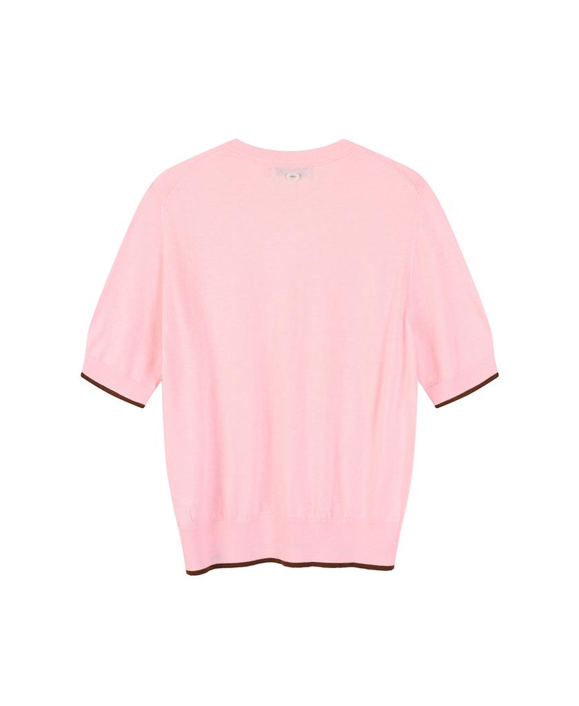 LAFELSORTOF Half Sleeve Knit Top