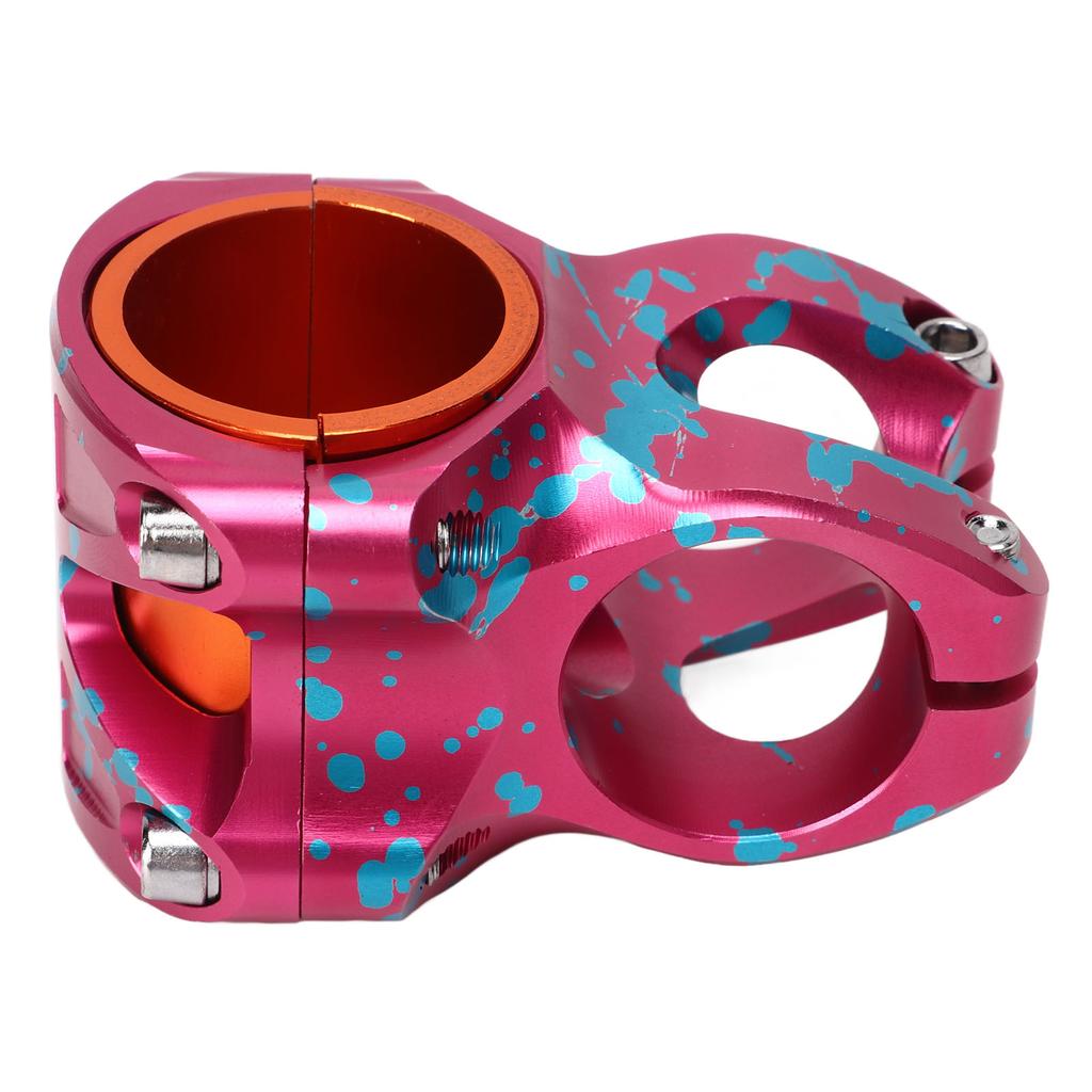 Mountain Bike Stem Aluminium Alloy 31.8x35mm Handle Bar Handlebar Riser Accessory Rose Red Blue