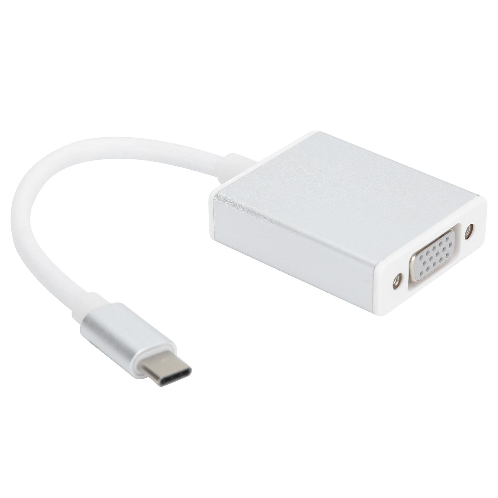 

Адаптер TypeC - VGA, конвертер USB 3.1 - VGA для IOS X Book 12 дюймов Chromebook Pixel Lumia 950 XL
