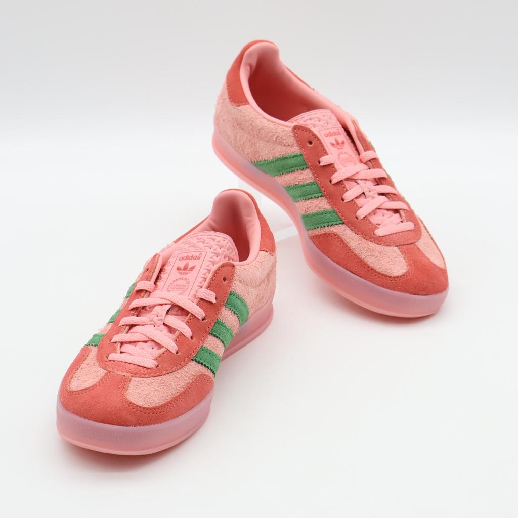 IG6782 Adidas Originals Gazelle Indoor Semi Pink Spark Preloved Green (Women's)
