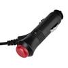 1.8M Car Cigarette Lighter Power Supply To 3.5 X 1.35mm DC Male Plug Spring Adapter Cable