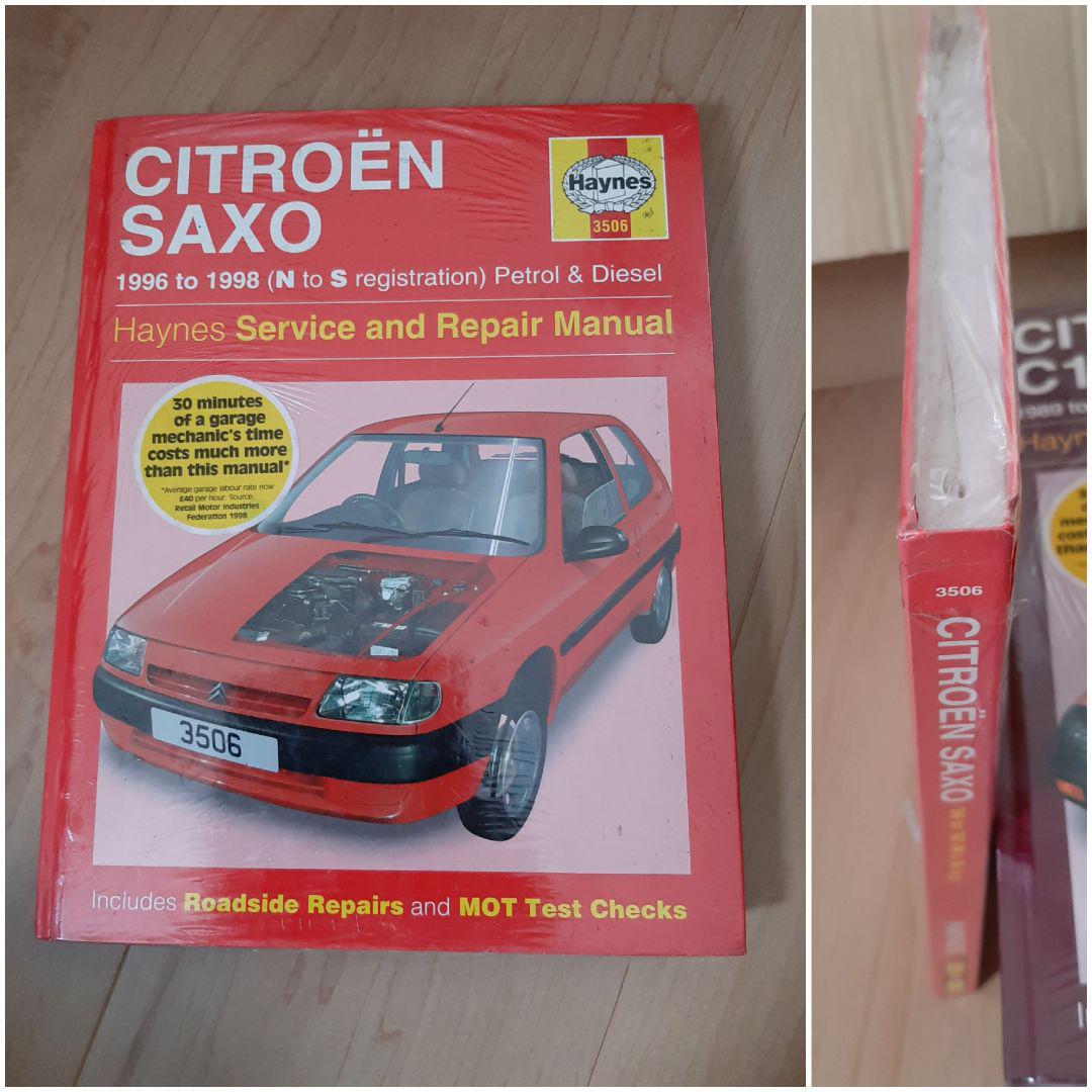 

[USED] New and used Haynes maintenance book, foreign book, CITROËN SAXO