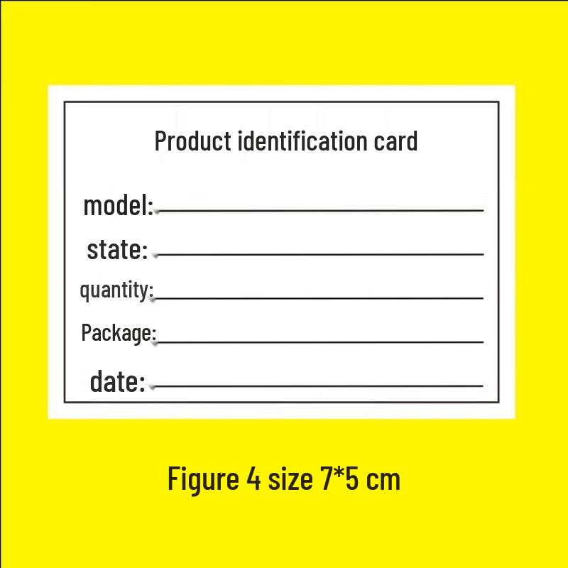 Moufou Self-Adhesive Product & Material ID Labels