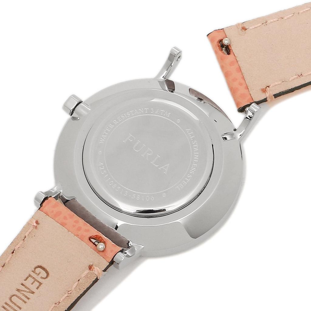 Watch FURLA R4251108513 899480 Orange Pink Silver White [Furla] Women's [Item]