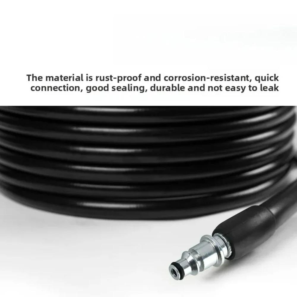 10m High Pressure Cleaning Machine Water Outlet Hose PVC High-pressure Pipe Suitable for Bosch AR