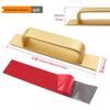 Punch-Free Aluminum Alloy Sliding Glass Door & Window Handle