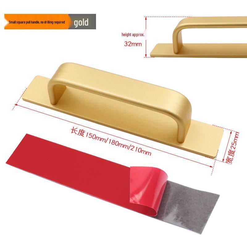 Punch-Free Aluminum Alloy Sliding Glass Door & Window Handle