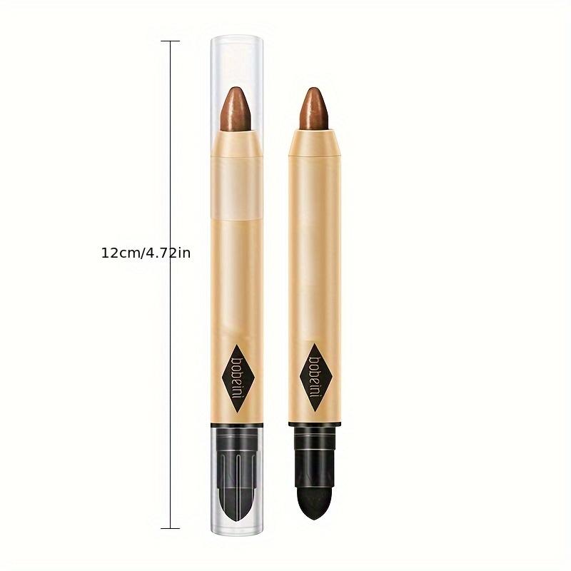 Highlighter Eyeshadow Pencil Shimmer Contouring Brightening Double-headed Eyeshadow Stick Lazy Eyeshadow Makeup