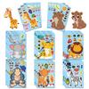 Jungle Forest Animal Cartoon Stickers for Kids DIY Puzzle Creative Children Activity