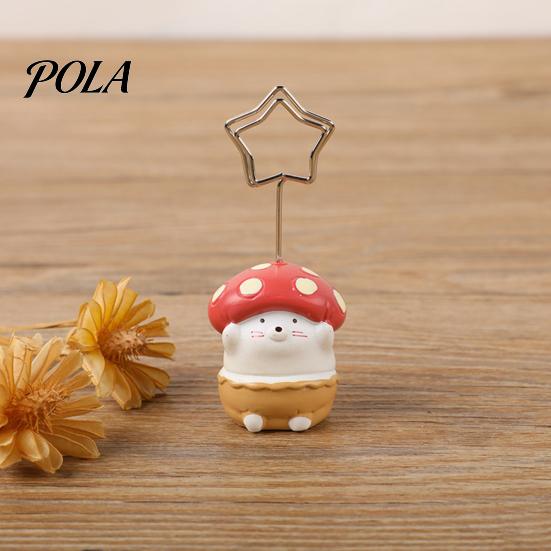 Porta biglietti ad angolo regolabile a forma di animale in resina, Portanote Carino per Scrivania, Clip per Foto, Supporto, Accessorio Decorativo Creativo per Ufficio, Carta