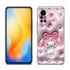Cute My Melody Black Silicone Phone Case For Huawei Nova 8 9 10 SE 11 Ultra 12 Pro 7i 8i 11i 11E Y70 Plus Y60 Y61 Y71 Y90 Y91