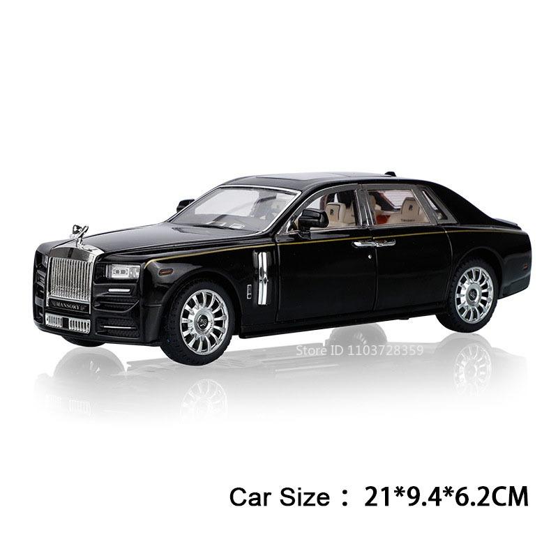 

1:24 Rolls-royce Mansory Spectre Toy Car Models Alloy Diecast SUV Toys Sound Light Pull Back Doors Opened for Children Presents