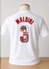 Paolo maldini ac milan maglietta cartoon grafica numero colore bianco