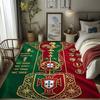 Portuguese Heritage Emblem carpet Doormat Home Decor Bathroom mat Protective pad Room