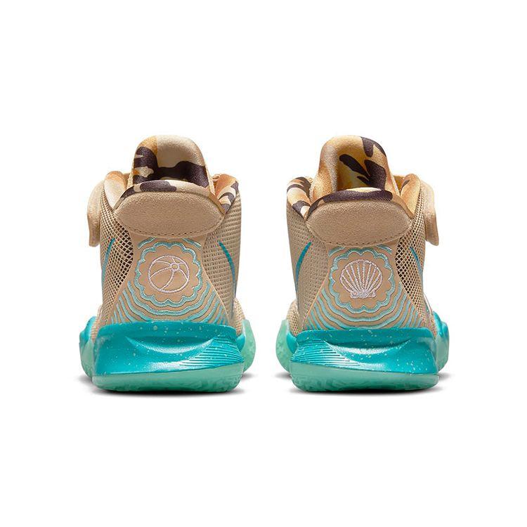 Nike Kyrie 7 PS Ripple Kinder-Sneaker Brown Grain Tropical-Twist CT4087-207