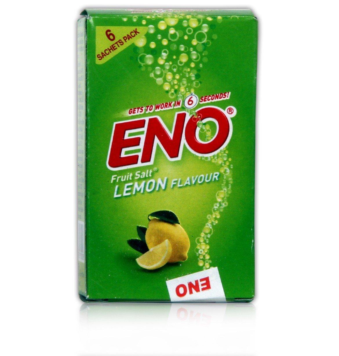 

Eno Lemon Flavour Antacid Powder Sachets 6 Sachets 400g Pack Of 60 Fast Acidity Relief Multipack Travel Friendly Instant Cooling Digestive Support
