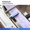 ZONESUN ZS-LT50 Semi-automatic Round Bottle Labeling Machine