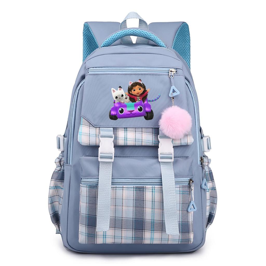 Gabys Puppenhaus Animierter Peripherer Bedruckter Rucksack College-Wind Hohe Kapazität Studenten-Schultasche