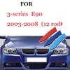 3 Piezas Rejilla de Racing ABS apta para BMW Serie 3 E90 2003-2008