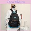 2024 Autumn And Winter New Backpack For College Students Korean Style Large Capacity Multi-layer Casual Travel Backpack Computer Shoulder Bag Red