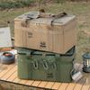 Outdoor Camping Aufbewahrungstasche Faltbarer Behälter Große Kapazität Ausrüstungs-Organizer Wandern Picknick
