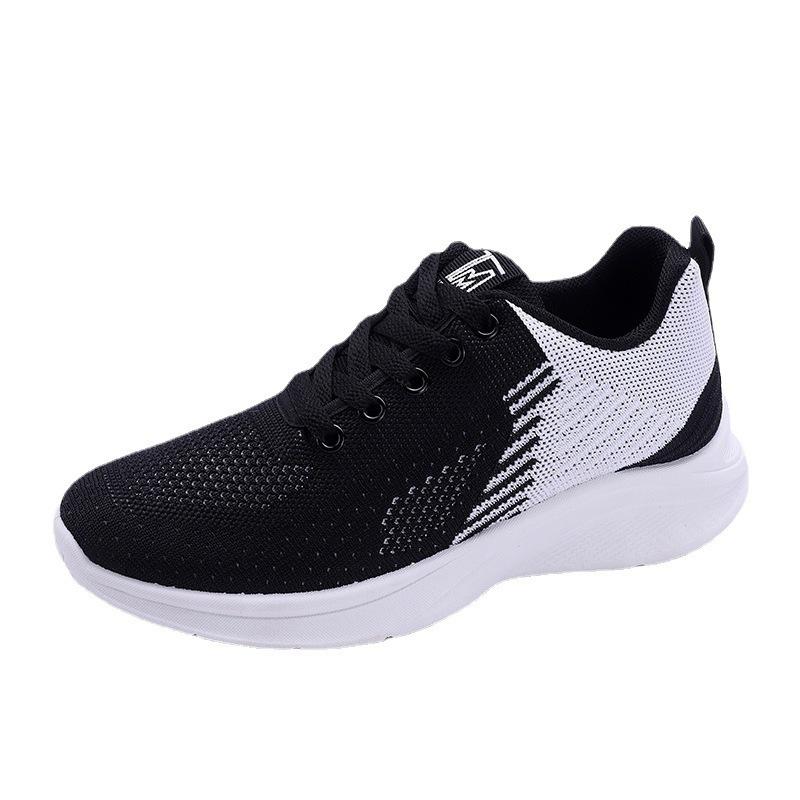 Sneakers Fashion fly-woven mesh casual shoes Running soft-soled simple women's shoes